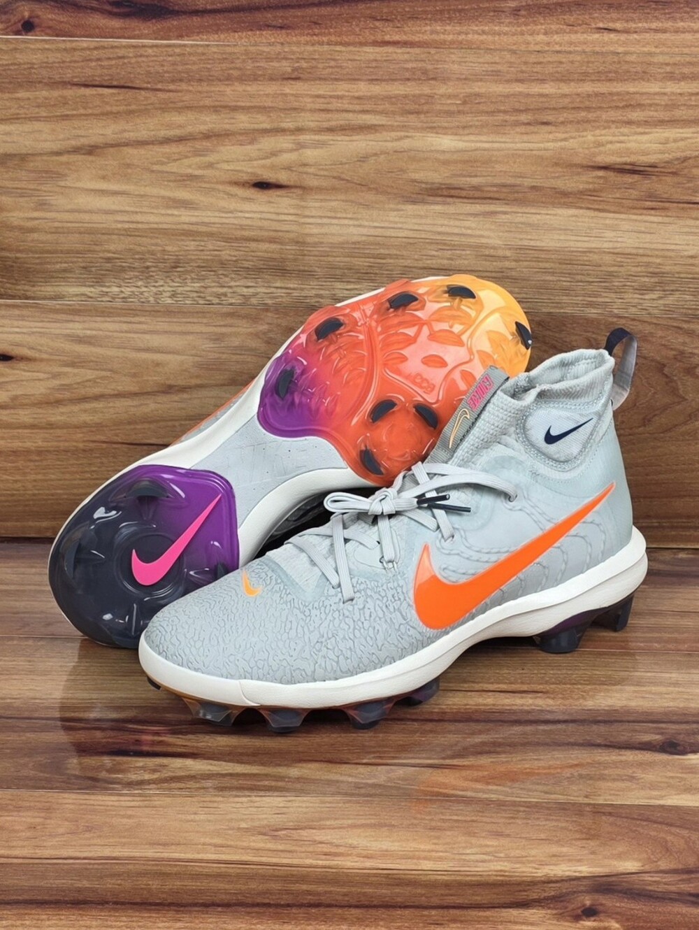 Nike Alpha Huarache NXT MCS NRG Men's Size 11.5 Mid Baseball Cleats HF1132-001